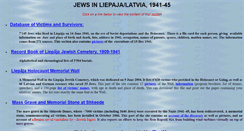 Desktop Screenshot of liepajajews.org